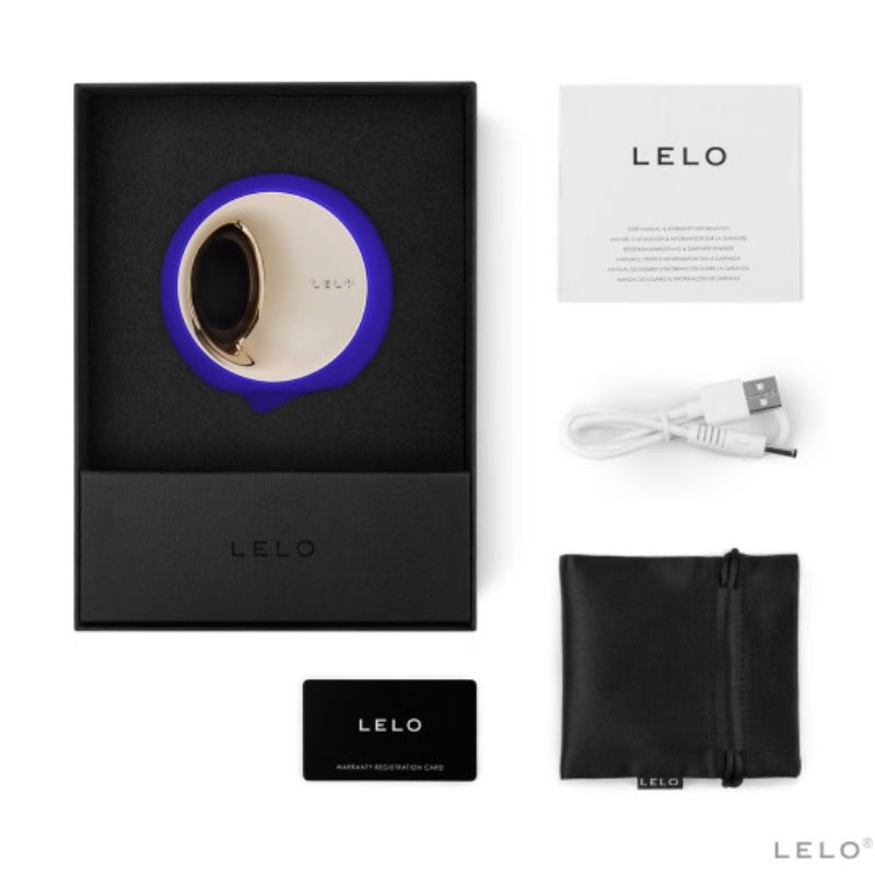 LELO - ORA 3 ORAL SEX STIMULATOR MIDNATSBLÅ