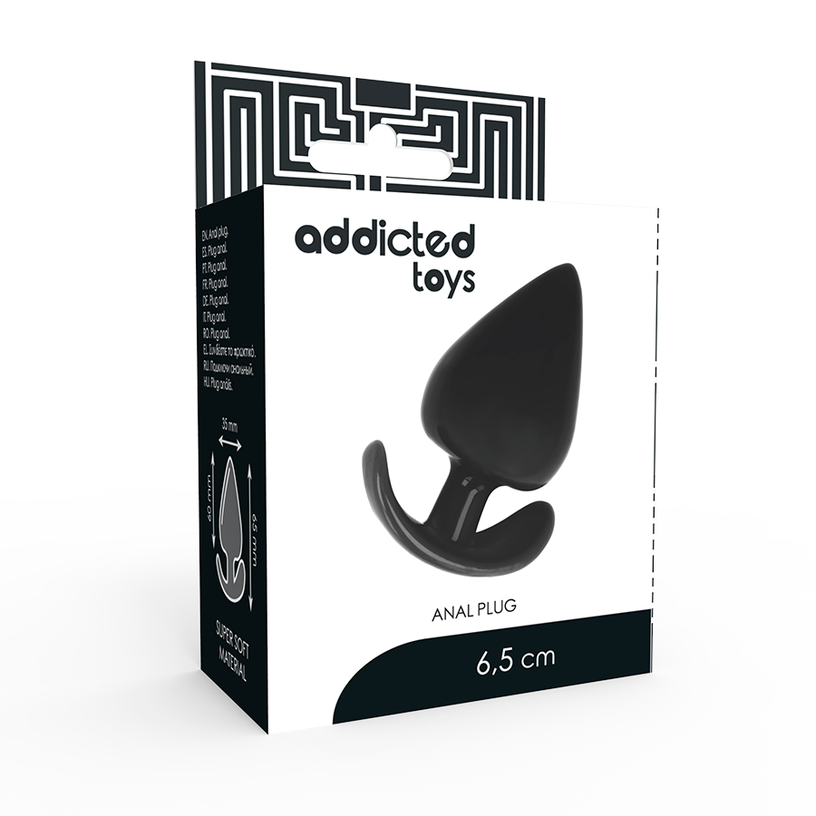 AFFÆNGIG LEGETØJ - ANALPLUG 6,5 CM