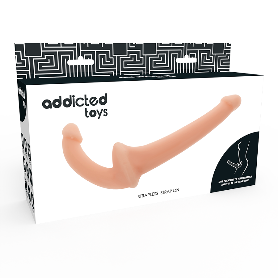 AFFÆNGIGE LEGETØJ - DILDO MED RNA UDEN NATURLIG STØTTE
