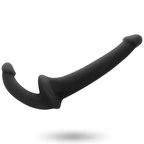 AFHÆNGIGE LEGETØJ - DILDO MED RNA UDEN UNDERTRYKNING SORT