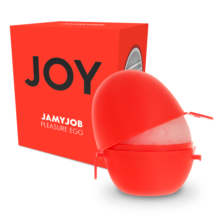 JAMYJOB - ÆGMASTURBATOR RØD VERSION DISKRETT