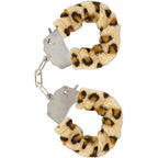 TOYJOY - PELZIGE SJOVE MANCHETTERS BONDAGE LEOPARD