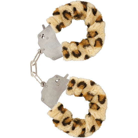 TOYJOY - PELZIGE SJOVE MANCHETTERS BONDAGE LEOPARD