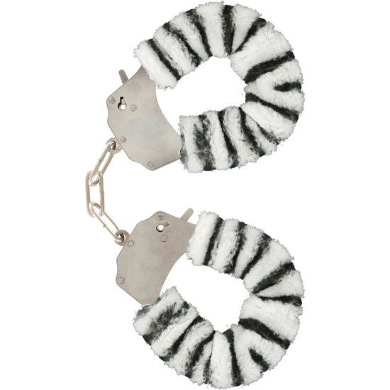 TOYJOY - PELZIGE SJOVE MANCHETTERS BONDAGE ZEBRA