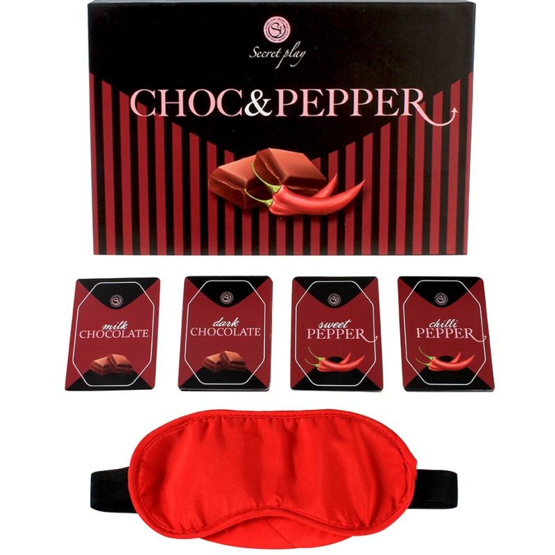 HEMMELIGT SPIL - SPIL "CHOKOLADEE & PEBER" (FR/PT)