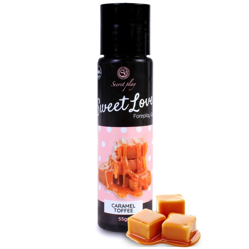 SECRETPLAY - GEL SØD KÆRLIGHED KARAMEL 60 ML