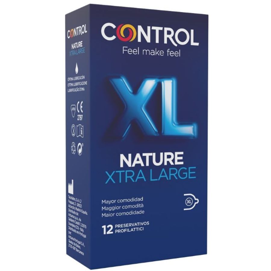 CONTROL - ADAPTA NATURE XL KONDOMER 12 STK.