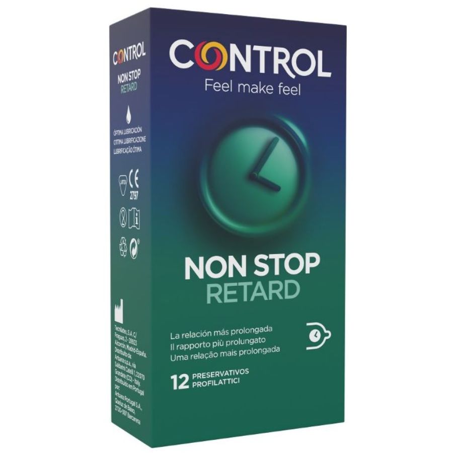 CONTROL - NON STOP RETARD-KONDOMER 12 STK.