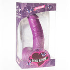 PINK ROOM - CONNOR REALISTISK DILDO LILLA 16 CM