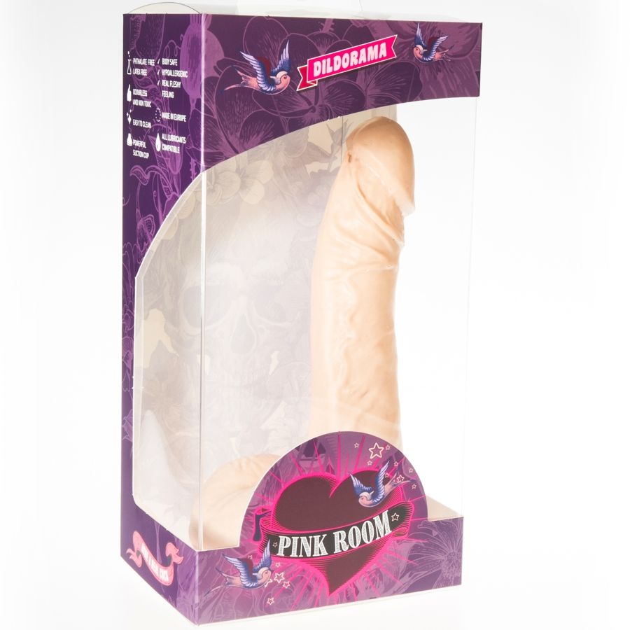PINK ROOM - EBAN REALISTISK DILDO FLESH 19 CM