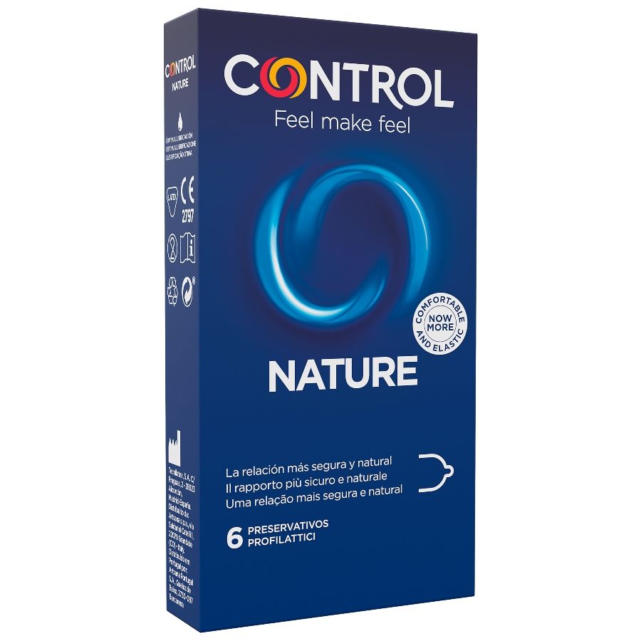 CONTROL - ADAPTA NATURE KONDOMER 6 STK.