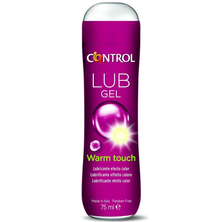 KONTROL - LUB GEL VARMENDE EFFEKT SMØREMIDDEL 75 ML