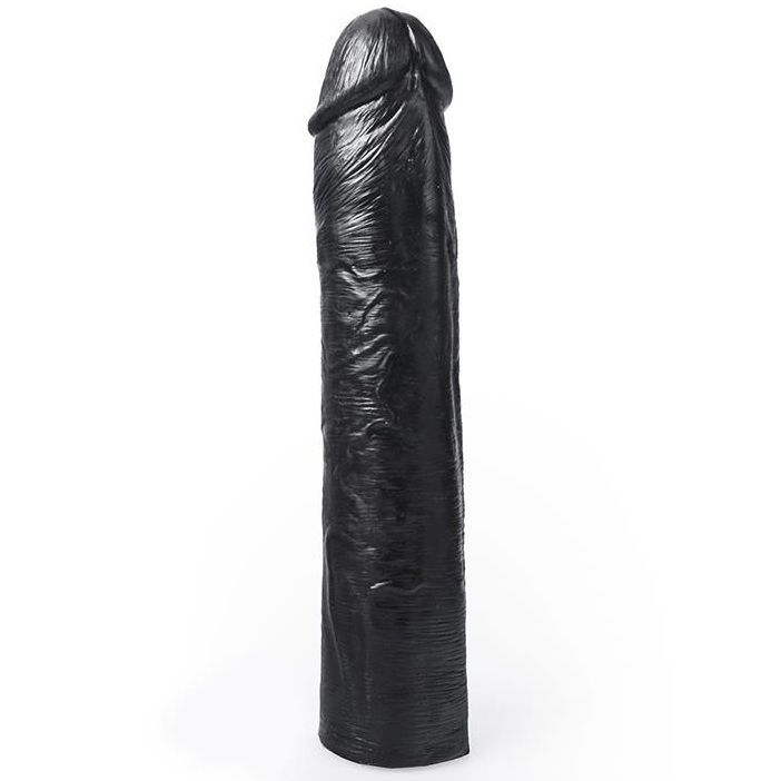 HUNG SYSTEM - REALISTISK DILDO SORT FARVE BENNY 25,5 CM