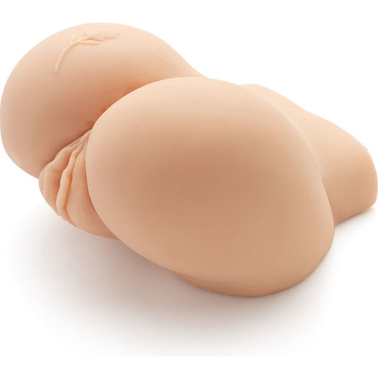 ACT - STOR RØV REALISTISK MASTURBATOR MED VIBRATOR