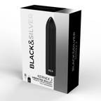 BLACK&SILVER - KERNEX 2 SORT VIBRERENDE MAGNETISK KUGLET