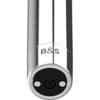 SORT & SØLV - KAILAN 2 SØLV VIBRERENDE MAGNETISK KUGLEKUL