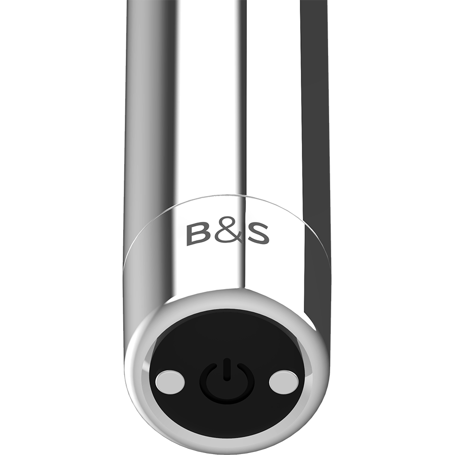 SORT & SØLV - KAILAN 2 SØLV VIBRERENDE MAGNETISK KUGLEKUL