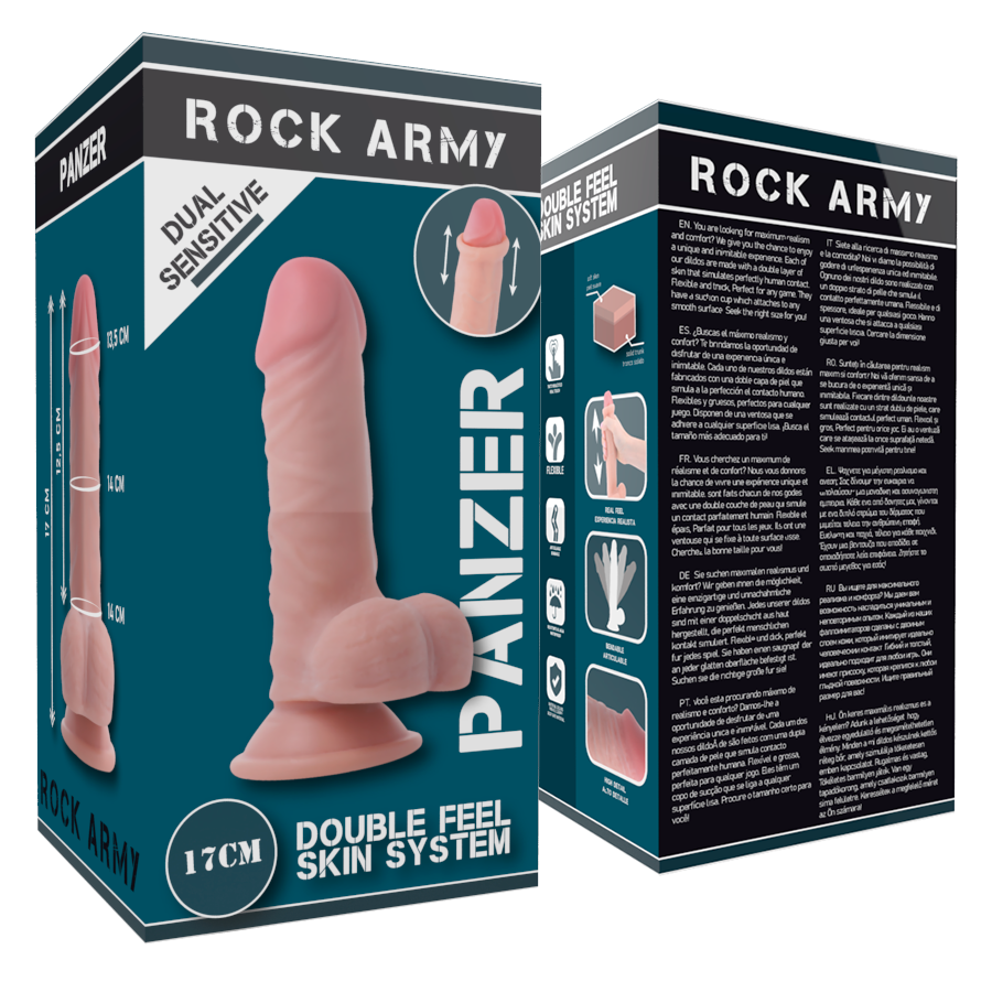 ROCKARMY - DOBBELT DÆTSHEDS PANZER 17 CM -O- 4,46 CM