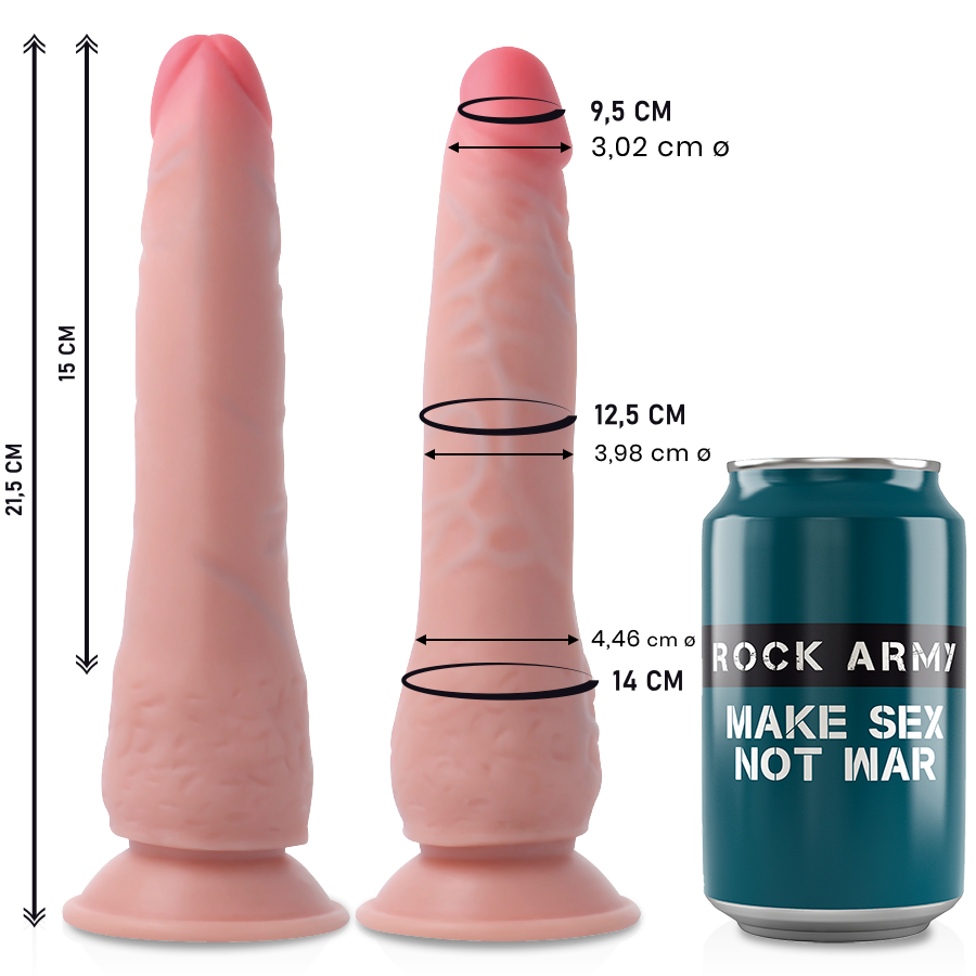 ROCKARMY - DUAL DISNITY CRUSADER 21,5 CM -O- 4,46 CM
