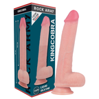 ROCKARMY - FLYDENDE SILIKONE PREMIUM KINGCOBRA REALISTISK 24 CM -O- 4,77 CM