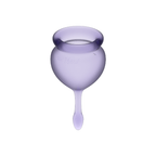 SATISFYER - FEEL GOOD MENSTRUATIONSKOP LILLA 15 + 20 ML