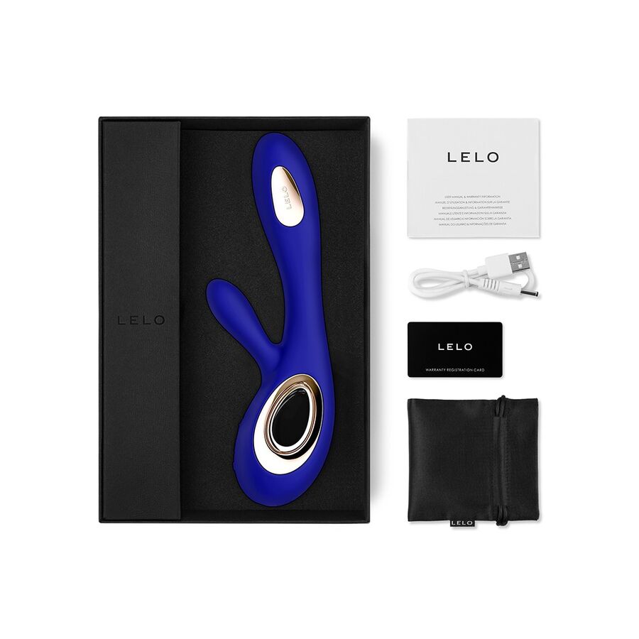 LELO - SORAYA WAVE VIBRATOR KANIN MIDNATSBLÅ