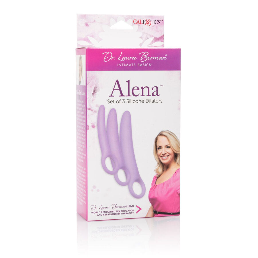 CALEXOTICS - DR. LAURA BERMAN ALENA SÆT MED 3 SILIKONE DILATORER