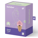 SATISFYER - SØD GODBID SPINNATOR BRUN & PINK