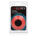 CALEXOTICS - TRI-RINGS SÆT RØD