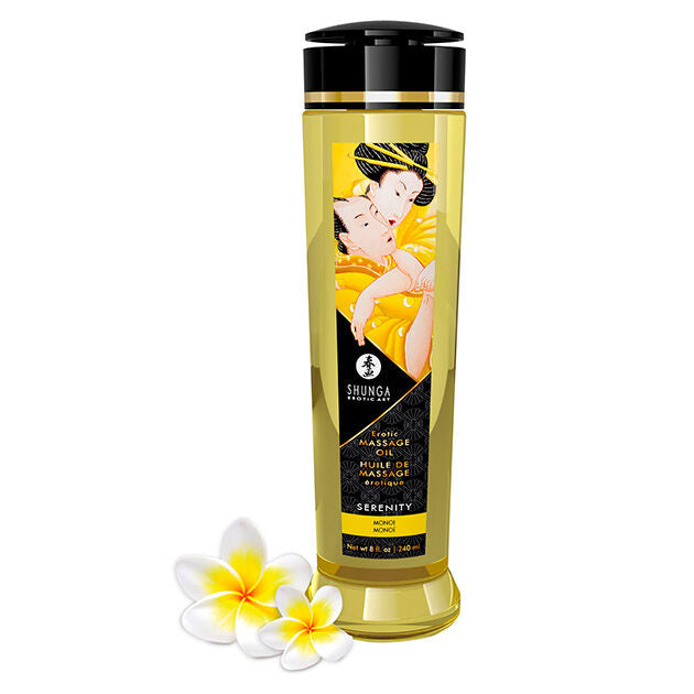 SHUNGA - SERENITY EROTISK MASSAGEOLIE 240 ML