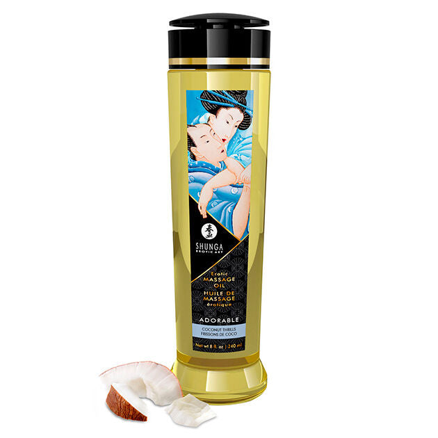 SHUNGA - SKØN EROTISK MASSAGEOLIE 240 ML