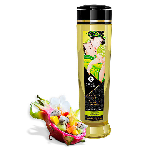 SHUNGA - UIMODSTÅELIG EROTISK MASSAGEOLIE 240ML