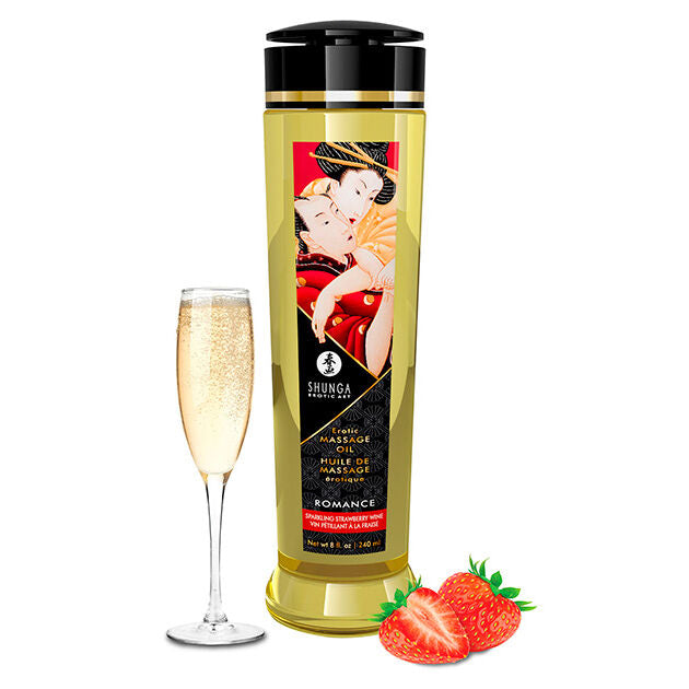 SHUNGA - EROTISK ROMANCE MASSAGEOLIE 240 ML