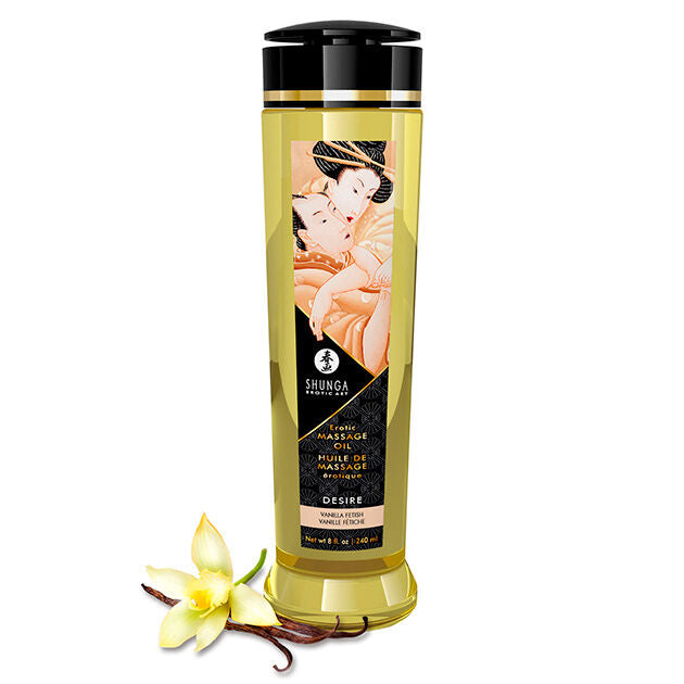 SHUNGA - DESIRE EROTISK MASSAGEOLIE 240 ML