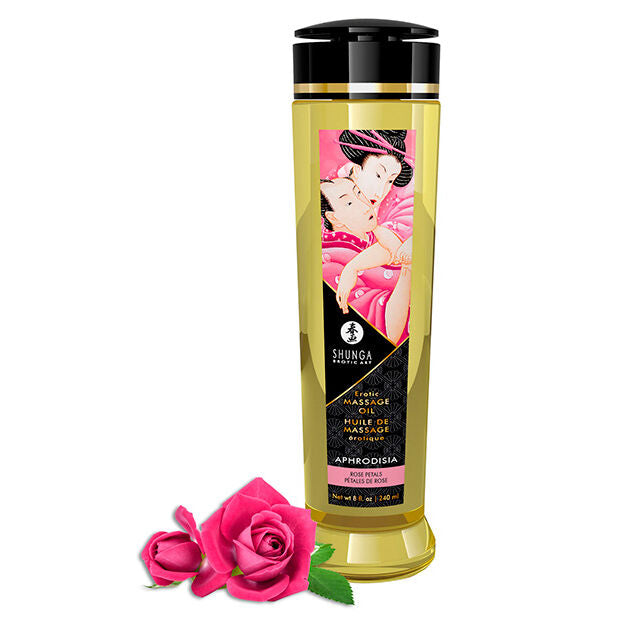 SHUNGA - AFRODISI EROTISK MASSAGEOLIE 240 ML
