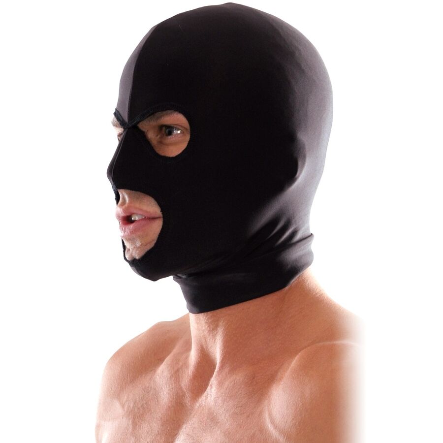 FETISH FANTASY-SERIE - SPANDEX HÆTTE MED 3 HULLER