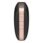 SATISFYER - KÆRLIGHEDSTREKANT LUFTPULS STIMULATOR & VIBRATOR SORT