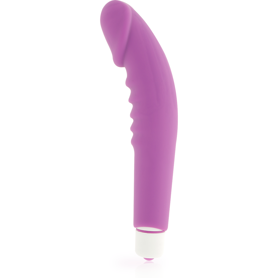 DOLCE VITA - REALISTISK FORNØJELSE LILLA SILIKONE