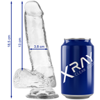 RØNTGEN - KLAR PIK MED NØDDER 18,5 CM -O- 3,8 CM