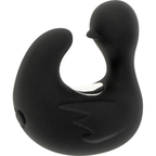 BLACK&SILVER - DUCKYMANIA GENOPLADELIG SILIKONE STIMULERENDE ANDE FINGERBØLG