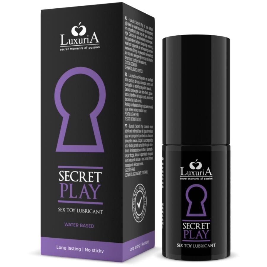 INTIMATELINE LUXURIA - HEMMELIG LEGE SEXLEGETØJ GLIDEMIDDEL 30 ML