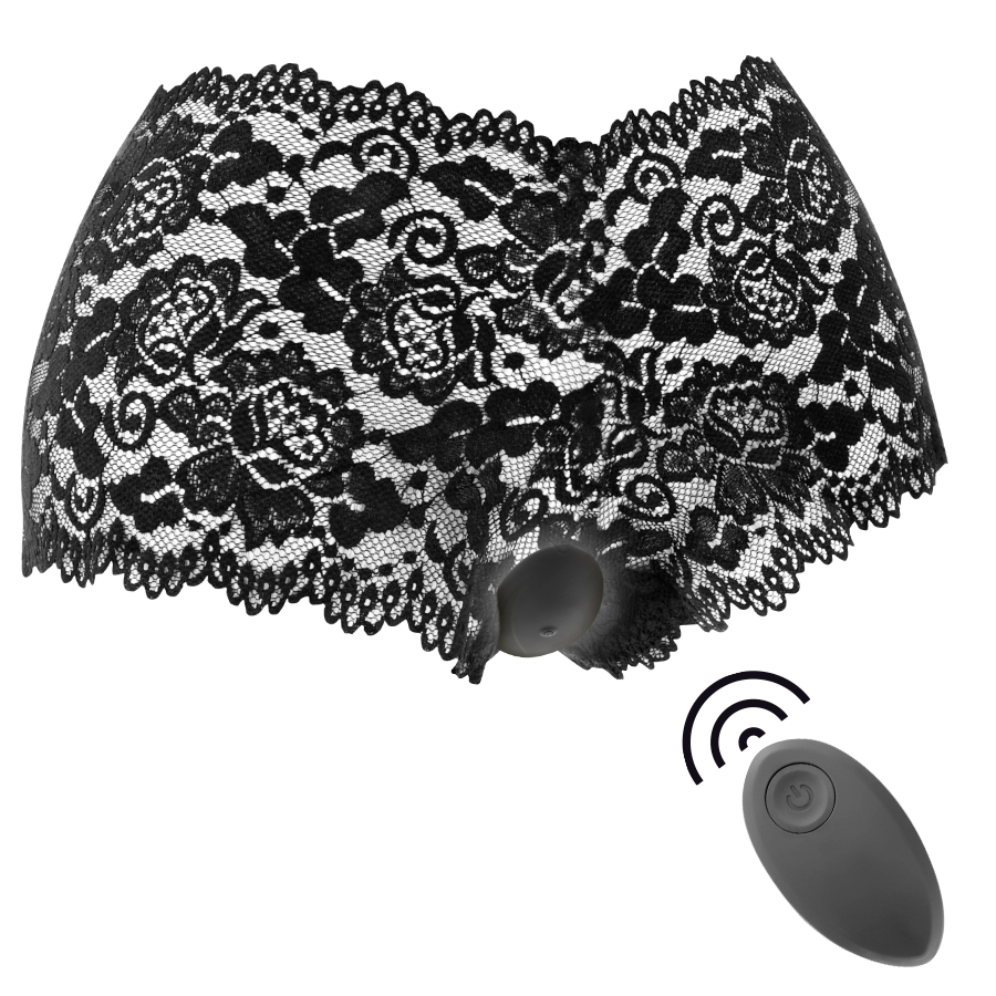 BLACK&SILVER - ZARA FJERNBETJENINGSSTIMULATOR MED GRATIS TRUSSER