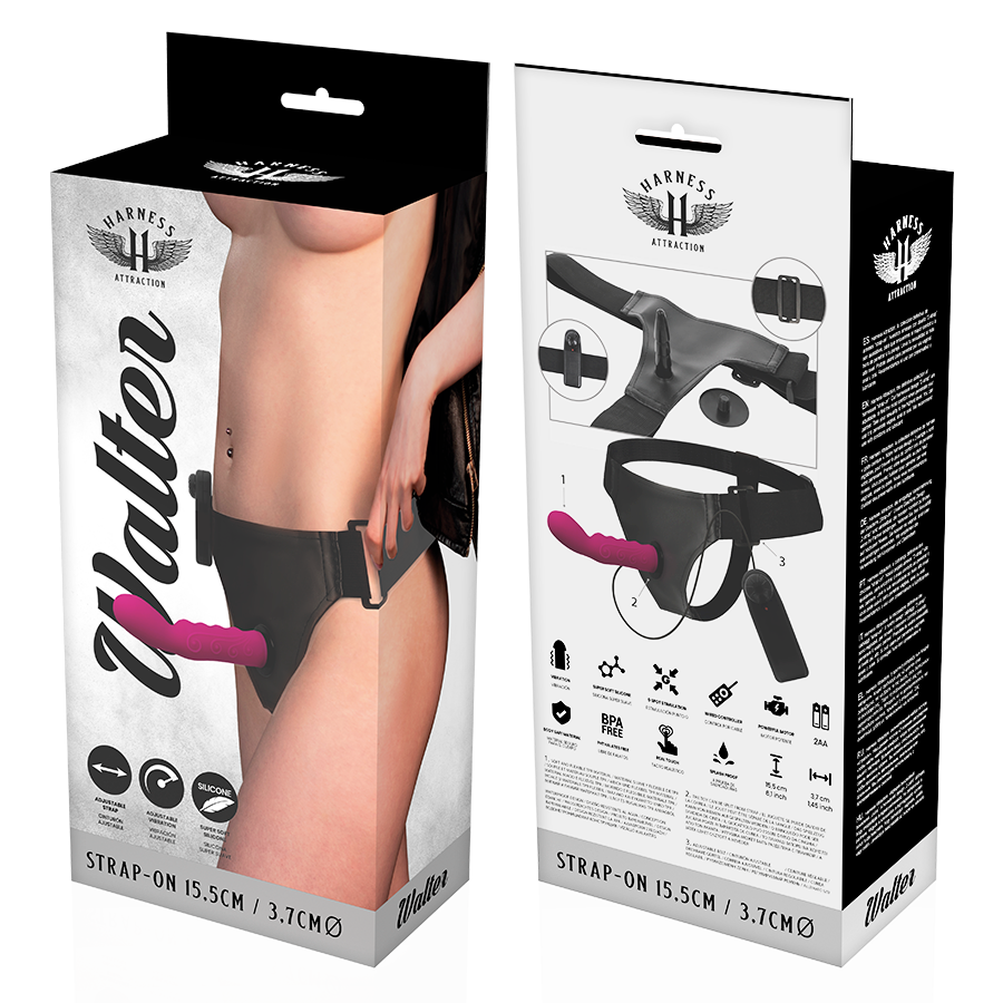 SELEATTRAKTION - RNES WALTER MED VIBRATION 15,5 CM -O- 3,7 CM
