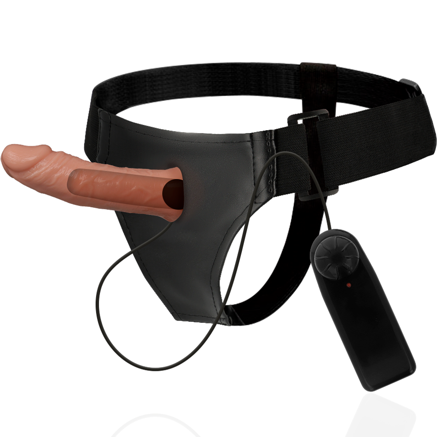 SELEATTRAKTION - RNES HOLLOW BENNY MED VIBRATOR 15 CM -O- 4,5 CM