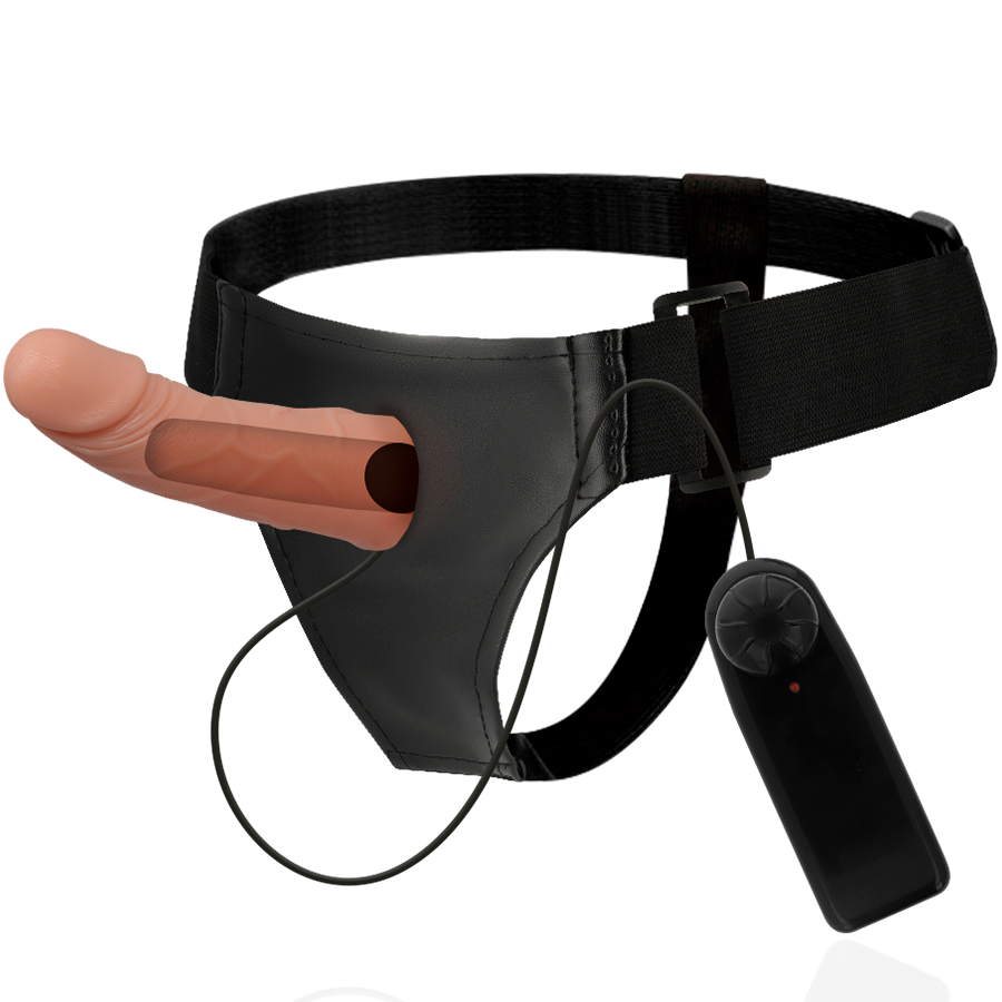 SELEATTRAKTION - RNES HULE STEL MED VIBRATOR 15 CM -O- 5 CM