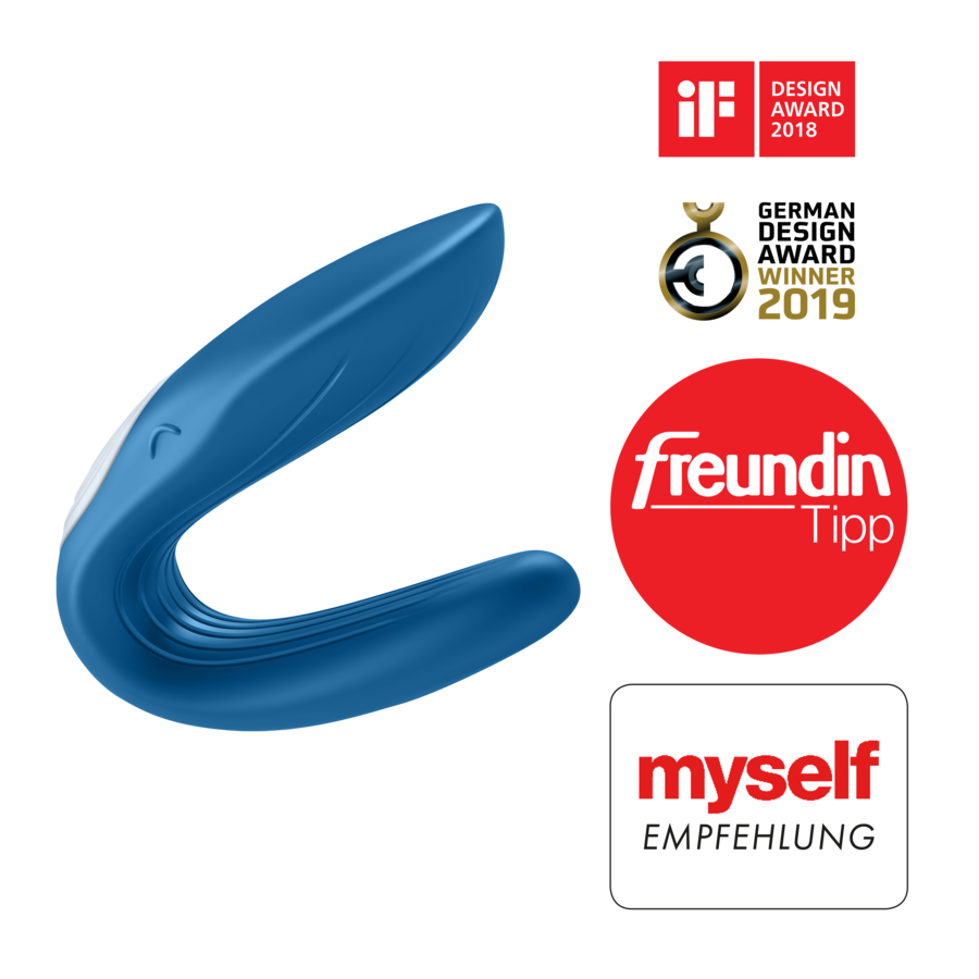 SATISFYER - PARTNER LEGETØJ HVALVIBRATOR DER STIMULERER BEGGE PARTNERE 2020-UDGAVE