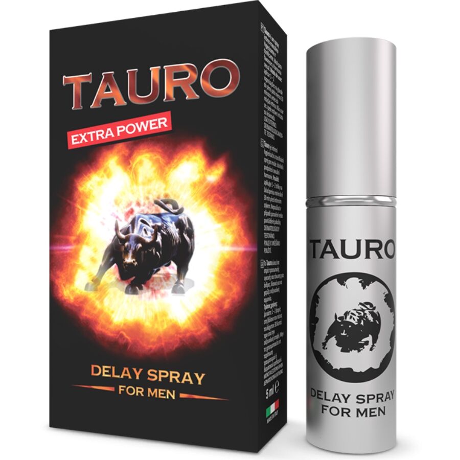 TAURO - EKSTRA POWER FORSINKELSESSPRAY TIL MÆND 5 ML