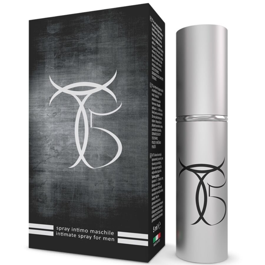 INTIMATELINE - T5 HÆMPER SPRAY TIL MÆND 5 ML