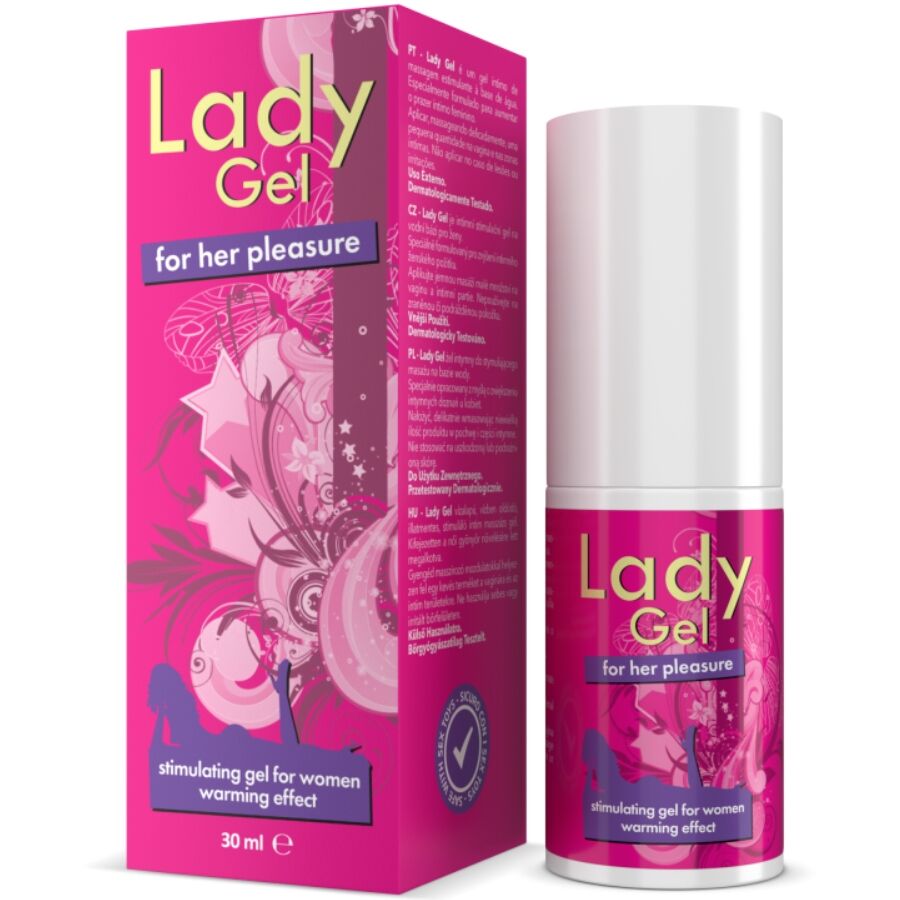 INTIMATELINE - LADY GEL TIL GER GLÆDE STIMULERENDE GEL MED VARMEEFFEKT ELLA 30 ML