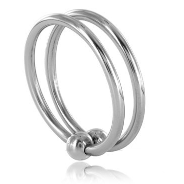 HÅRD METAL - DOBBELT STÅLRING 30MM